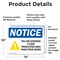Signmission Safety Culture Sign, 14 in Width, Vinyl Decal, Rectangle OS-2PACK-NS-D-1014-L-19090 - alternate 4